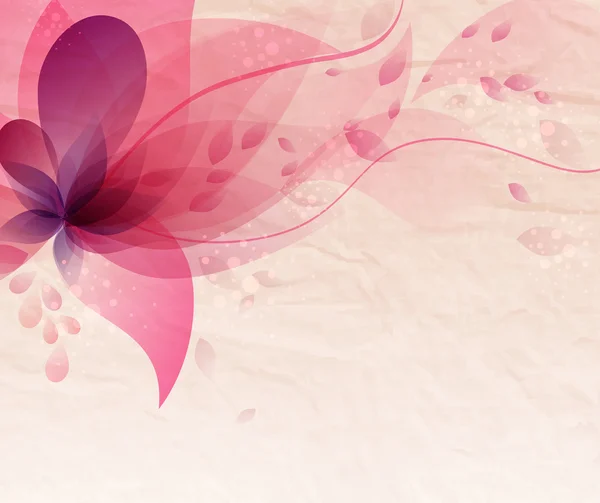 Abstract colorful background  with  flowers — 图库矢量图片